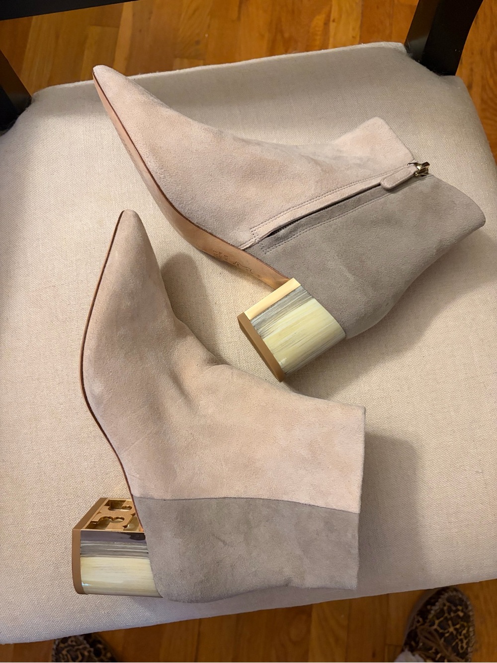 Tory Burch Suede booties size 7